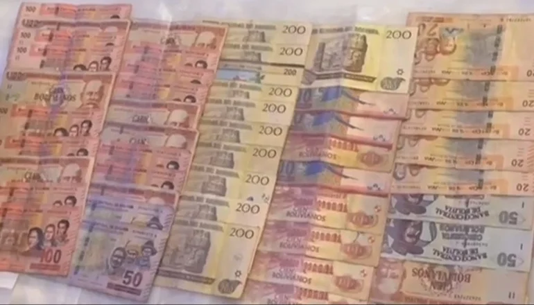 Dinero recuperado/ Red Uno Sur