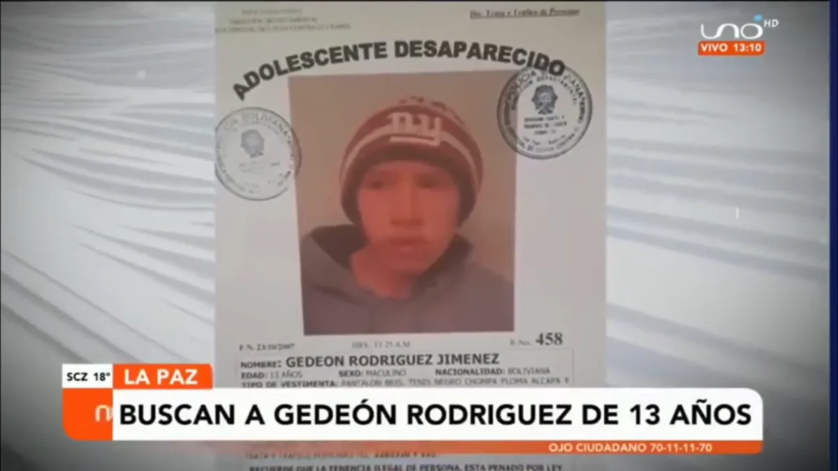 Un adolescente desapareció se sospecha que fue captado por extranjeros a través de Free Fire