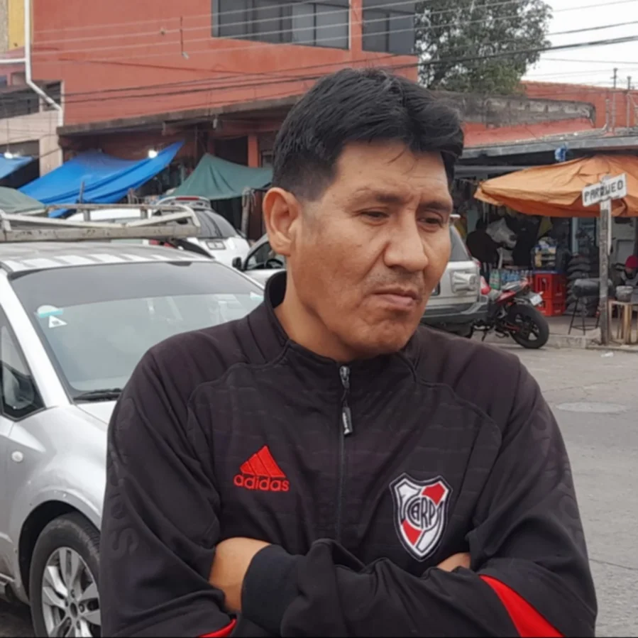 Luis Fernando Villaroel, hermano de la víctima. Foto: Jhoan Sebastián Mamiña Pereyra