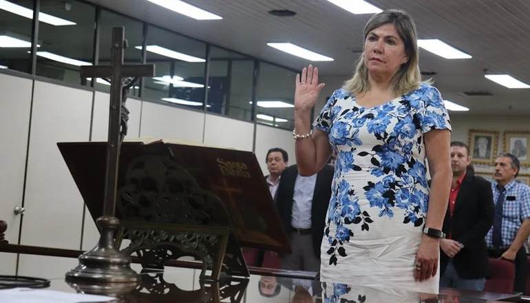 Marisol Ortiz asume la Presidencia del Tribunal Departamental de Justicia