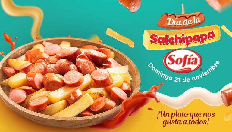 Sofía celebra el día de la Salchipapa, el plato que muchos bolivianos  prefieren. - Red Uno de Bolivia