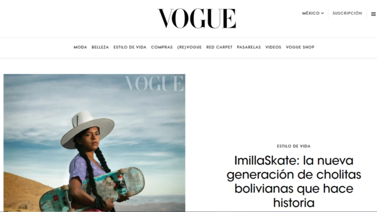 ImillaSkate, el colectivo de mujeres que desafía estereotipos, brilla en Vogue