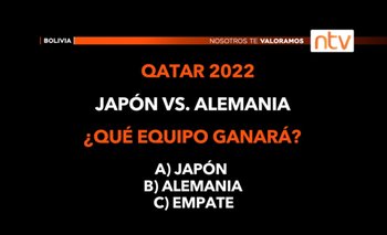 QATAR 2022  Japón Vs. Alemania  ¿Qué equipo ganará?