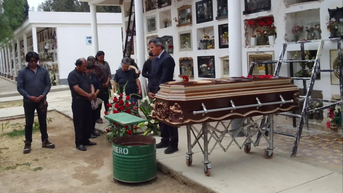 Doble asesinato: Último adiós a Nelson Colque, perdió la vida acribillado