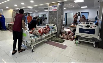 Desgarradoras imágenes de crítica situación en hospitales de Gaza