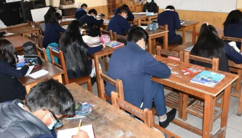 Educación ratifica que “no moverá” la fecha de finalización del calendario escolar. Foto ABI.