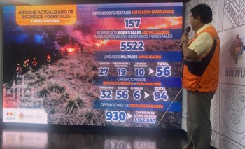 Incendios persisten en Beni y La Paz, en Santa Cruz fueron sofocados 
