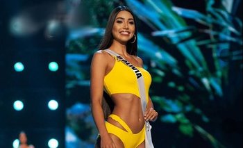 Así desfiló Joyce Prado en traje de baño en el Miss Universo 2018