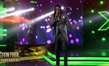 Matamba estrenó su bolero en el escenario de Factor X