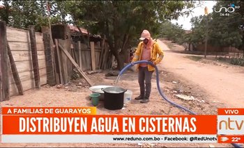Abastecen de agua potable a pobladores de Guarayos 