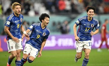 ¡Sorpresa! Japón venció 2-1 a España y se quedó como líder del Grupo E