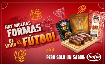 Festeja la fiesta del futbol con productos Sofia 