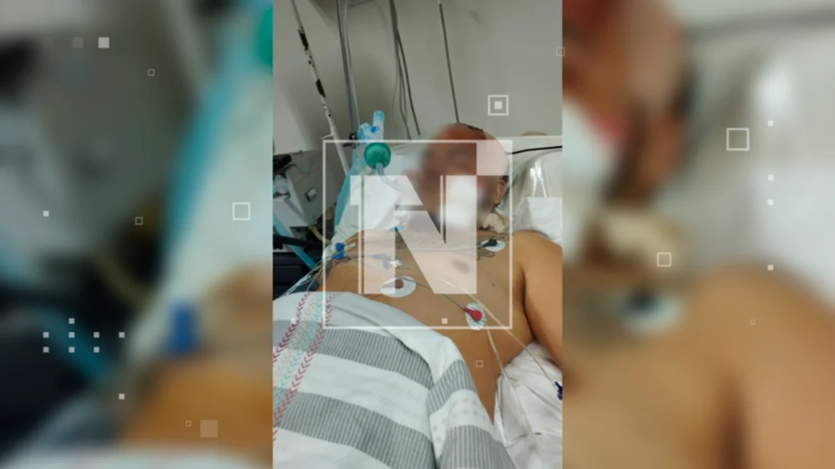Motociclista quedó en coma tras aparatoso accidente. FOTO: Faubricio Escalante Álvarez.