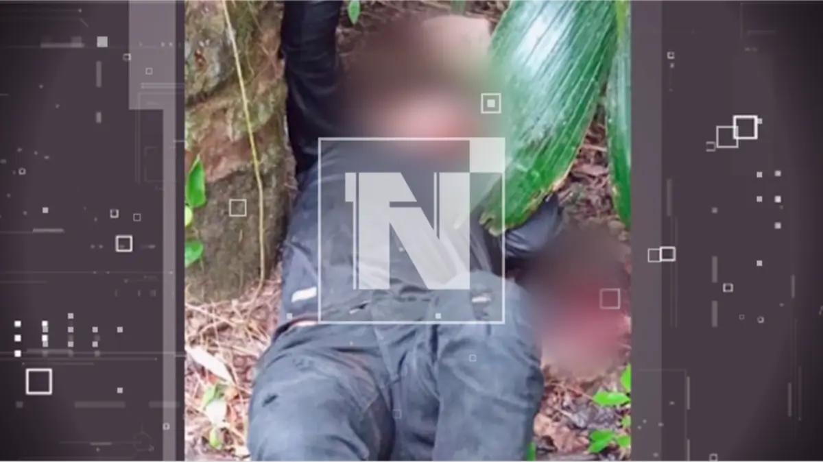 Hallan sin vida el cuerpo del feminicida de Guarayos. FOTO: NTV/RED UNO.