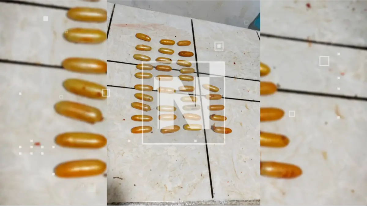 Trágico desenlace de un tragón: Hallan cuerpo sin vida de “mula” del narcotráfico en medio de basura y escombros en Puerto Suárez. FOTO: NTV/RED UNO.